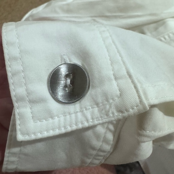 NWT whbm casual white jacket. Sz 8 - Picture 10 of 13